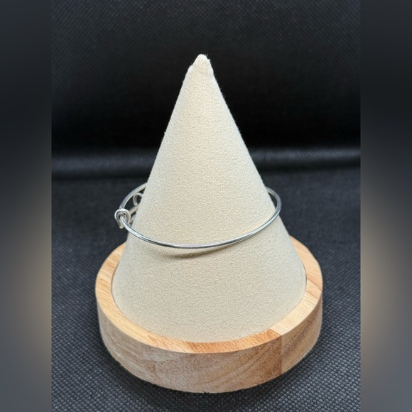 Alex and Ani Silver Bracelet with Wing Charm - Picture 4 of 7